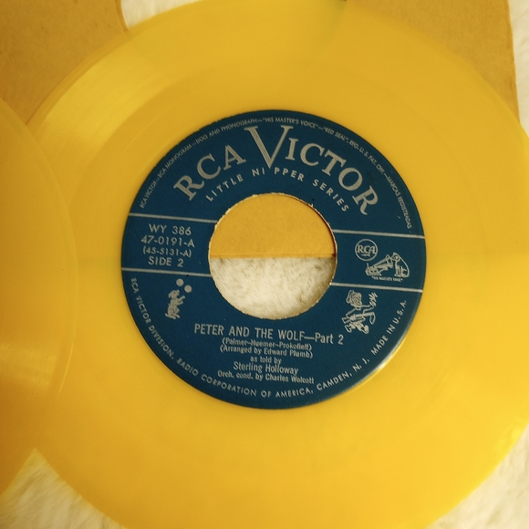 Vintage 1949 Disney RCA Disney records - Picture 7 of 8